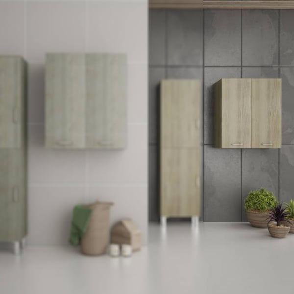 Έπιπλο Κρεμαστό Ερμάριο Side Cabinet Elm Wood